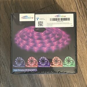 Tenmiro Color Changing LED Strip Lights 50ft